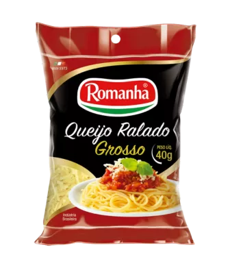 imagem destaque Queijo Tropical Ralado Grosso 40g