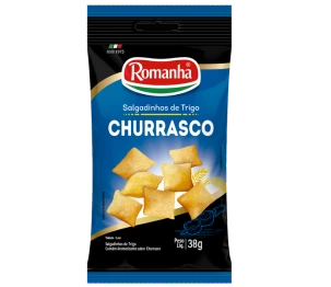 imagem destaque Salgadinho de Trigo Sabor Churrasco 38g