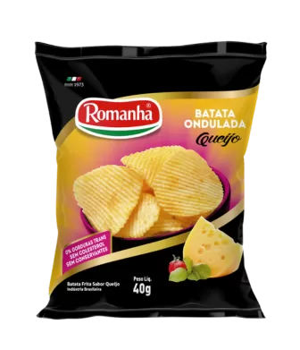 imagem destaque Batata Ondulada Queijo 40g