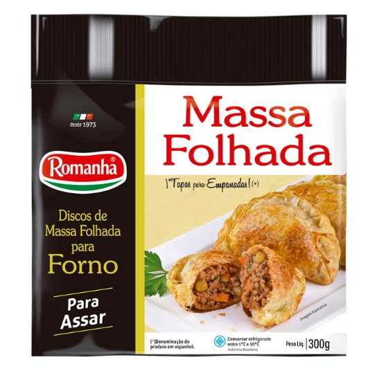 imagem destaque Massa Folhada para Pastel de Forno 300g