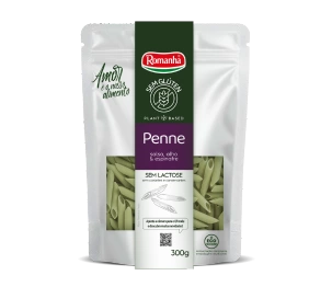 imagem destaque Penne Sem Glúten – Salsa, alho e espinafre