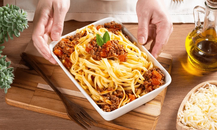 imagem destaque Talharim à bolonhesa