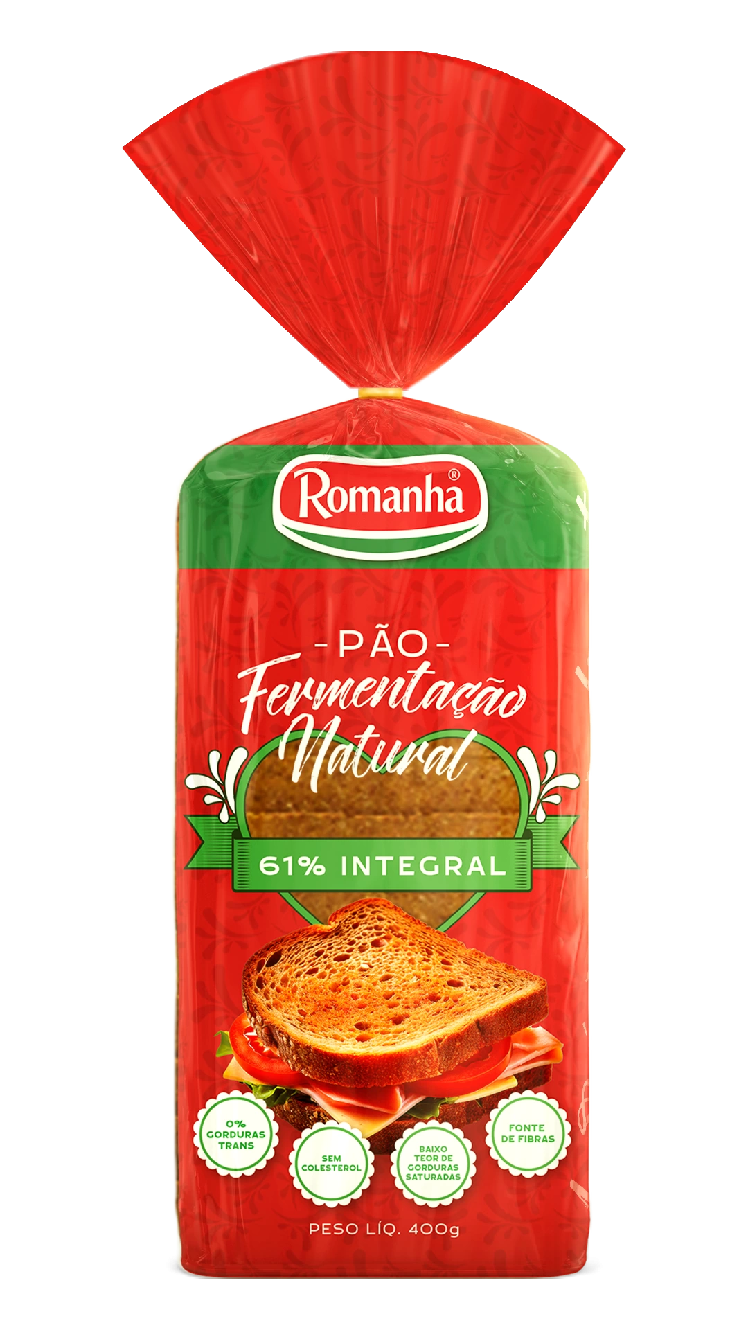 imagem destaque Pão 61% Integral